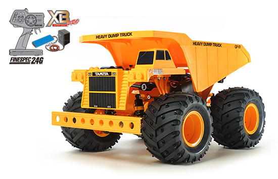 1/24XB ヘビーダンプ （GF-01シャーシ）プロポ付き完成品　おまけ付き 1/24XB ヘビーダンプ （GF-01シャーシ）プロポ付き完成品 おまけ付き 1