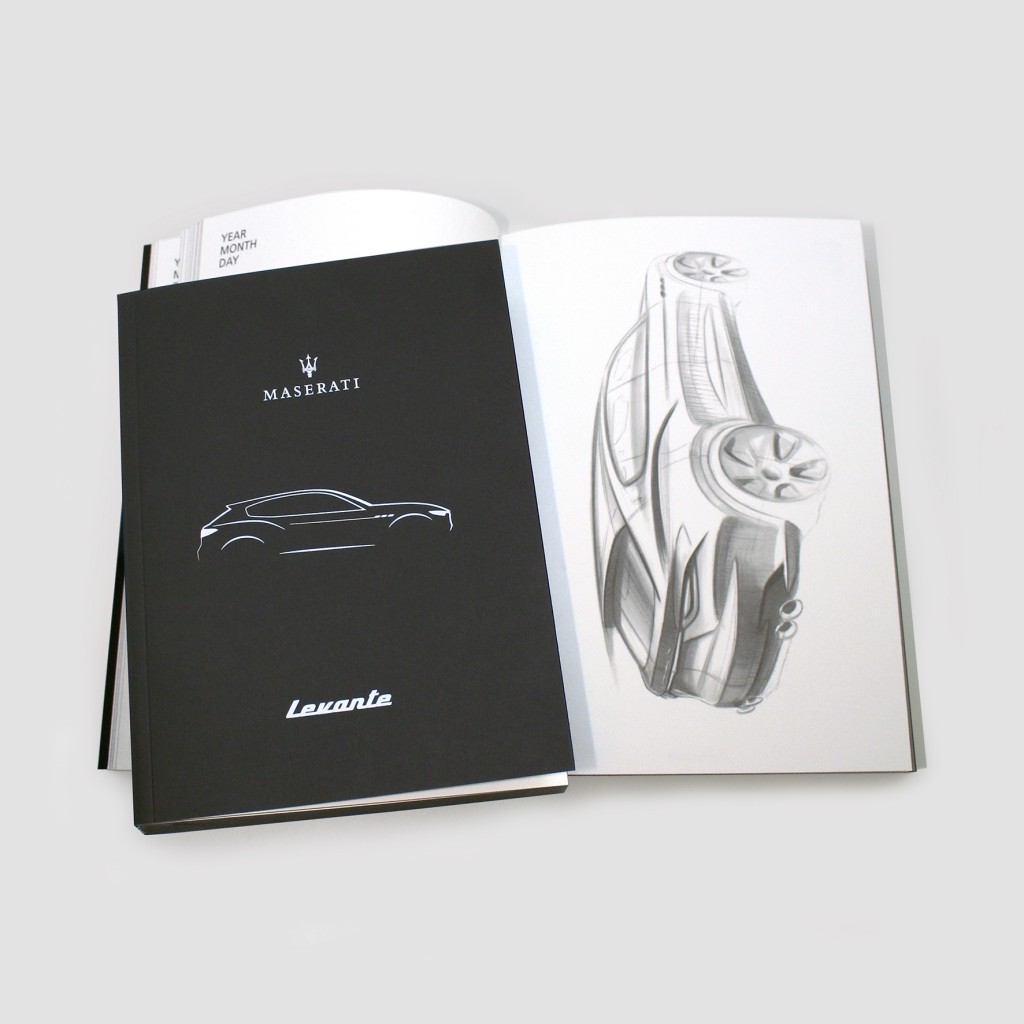 レヴァンテ デザインスケッチ入りノートブック